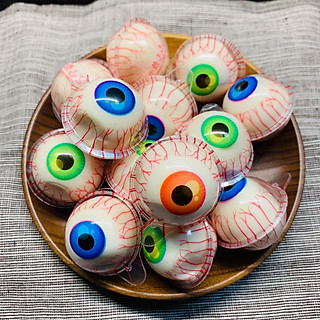 Kẹo Dẻo Có Nhân Viên 10g Hình Con Mắt, Trái Dâu