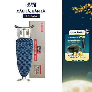 Bàn để ủi, cầu là quần áo dạng đứng khung bằng thép Lebenlang LBL3636 - hàng chính hãng
