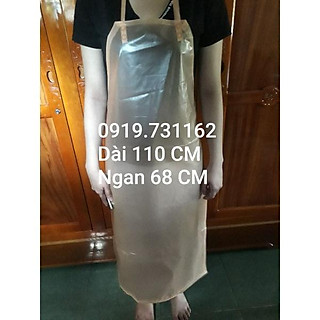 Tạp Dề Nhựa Chống Thấm Nước, Yếm Nhựa Làm Tôm