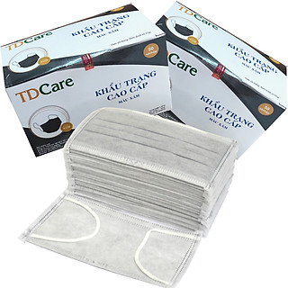 BỘ 2 HỘP KHẨU TRANG Y TẾ TDCare-4 LỚP