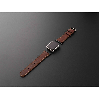 Dây Da Cho Đồng Hồ Apple Watch Sen (Khắc Tên) Sử Dụng Được Dưới Nước- 38/40MM_Hàng Chính Hãng