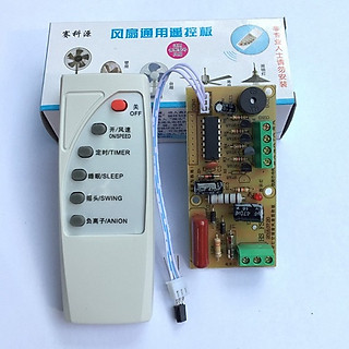 BỘ MẠCH ĐIỀU KHIỂN QUẠT TỪ XA BIẾN QUẠT THƯỜNG THÀNH QUẠT ĐIỀU KHIỂN TỪ XA