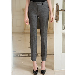 Quần âu nữ thời trang công sở thiết kế chất vải sọc carô cao cấp