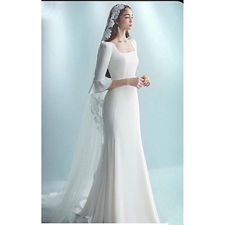 lúp voan cô dâu viền hoa-voan cô dâu