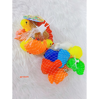 Bộ 8 Chip Thú Các Con Vật Ngộ Nghĩnh Kêu Tiếng Chip Chip Chơi Hoặc Thả Nổi Trên Nước,... Đồ Chơi