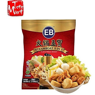 Viên thả lẩu 5 in 1 EB Malaysia (500g)