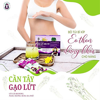 Bột Mầm Gạo Lứt Cần Tây BH.NONG - Mầm gạo lứt rẫy sạch, mật thốt nốt, detox giảm cân