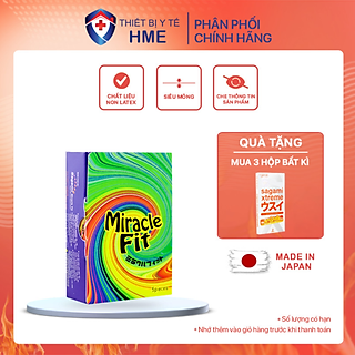 Bao Cao Su Sagami Xtreme Miracle Fit Ôm Khít Size Nhỏ Hộp 5 Chiếc Nhật Bản