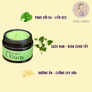 Mặt nạ diếp cá Ả Đào Mộc Nhan Natural ngăn ngừa mụn nám,tàn nhang 50gr