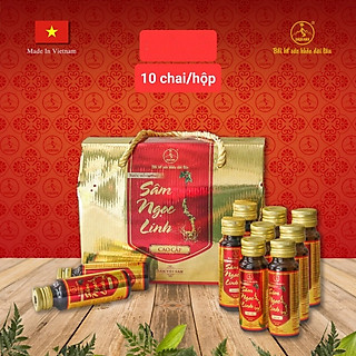 SÂM NGỌC LINH SAQUANA - DỊCH CHIẾT SÂM NGỌC LINH SAQUANA HỘP 10 CHAI