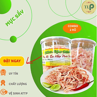 MỰC SẤY KHÔ HẤP NƯỚC DỪA ĐẶC BIỆT TLP - MỖI HŨ 200G
