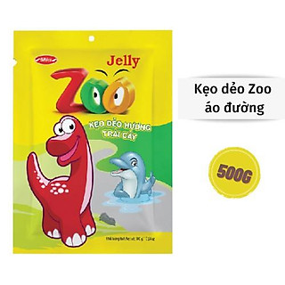Kẹo dẻo Zoo Bibica áo đường túi 500g