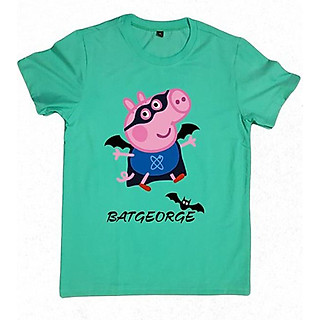 Áo Thun Nữ In Hình Chú Heo Batgeorge Áo Hạnh Phúc