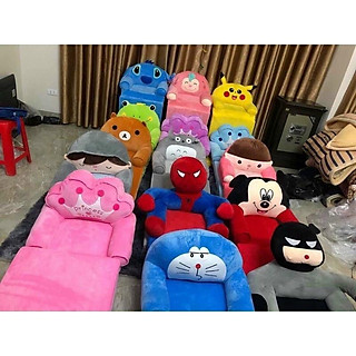 Đệm ghế ngồi hình thú cho bé chất liệu nỉ nhung kích thước 0.5*1m2 hàng loại 1
