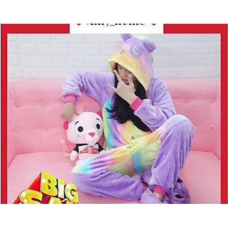 BỘ ĐỒ THÚ GẤU TRÚC CẦU VỒNG