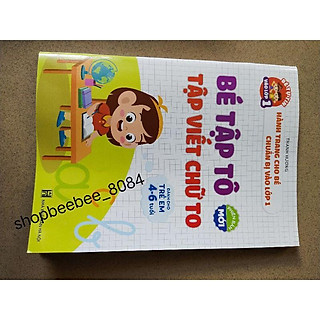 vở tô màu tô chữ số tư duy chinh phục cho bé tập đánh vần