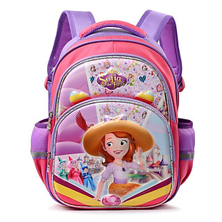 Balo học sinh Mr Vui BLH838 phù hợp với bé gái lớp 1-3 (39 x 29 x 19 cm)