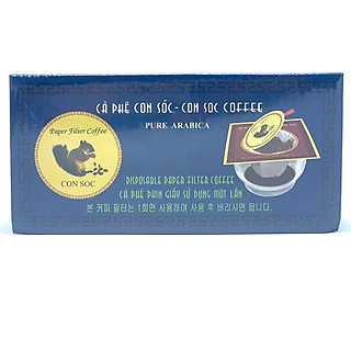 Cà phê Con Sóc Phin Lọc Xanh( Con Sóc Coffee Pure Arabica)