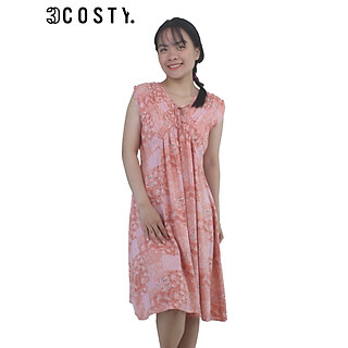 Váy Ngủ/Đầm Mặc Nhà/Đầm Bầu Tole (Lanh) 3COSTY. - DCDQ122 Nhiều Họa Tiết