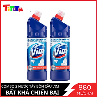 Combo 2 Chai Vim Diệt Khuẩn Xanh Biển Bất Khả Chiến Bại 900ml