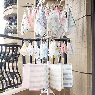 Cây phơi đồ đa năng INOX cao cấp 3 tầng