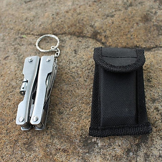 Móc Khóa Đa Năng Đi Phượt Sinh Tồn Cầm Tay, Nhỏ Gọn Tiện Dụng 10in1