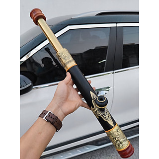 Điếu Cày Mini Rút Đồng Nỗi  45cm kéo 60cm