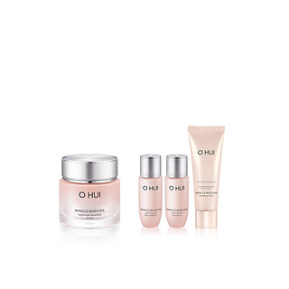 Bộ kem dưỡng ẩm mịn mượt căng sáng da OHUI Miracle Moisture Ceramide Boosting Cream 140ml