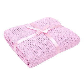 Chăn Lưới Xuất Nga Chống Ngạt Cho Bé 1M5X1M1 - Hồng