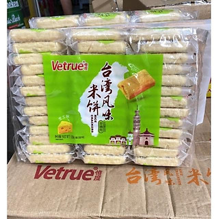 Bánh Gạo Phô Mai/ Trứng Chảy VETRUE Đài Loan Bịch 320g