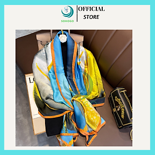 MẪU MỚI-Khăn lụa choàng cổ cao cấp Hàng Châu 180x90cm-CHỌN MẪU- Qùa tặng cho phái đẹp