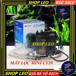 Máy lọc bể cá RESUN CY20 - lọc hồ cá nhỏ - Lọc thùng mini cho bể cá - shopleo