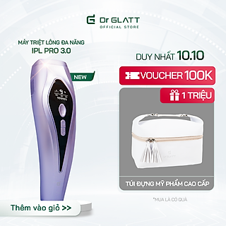 Máy Triệt Lông Mini Triệt Lông Cá Nhân DR GLATT IPL Pro 3.0