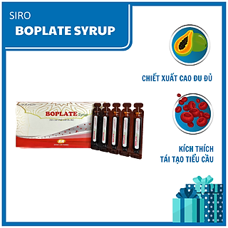 BOLATE SYRUP - Thực phẩm bảo vệ sức khỏe hỗ trợ giảm thiểu sốt xuất huyết hỗ trợ tăng cường tái tạo tiểu cầu, giúp giảm nguy cơ xuất huyết, giảm nguy cơ thiếu tiểu cầu [DATE 2026]