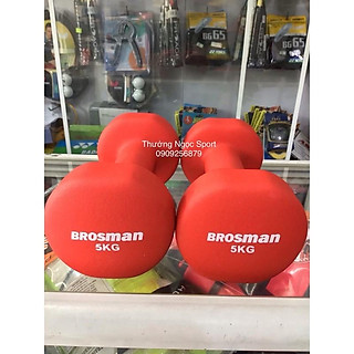Tạ Sắt 5kg BROSMAN ( hình tại shop) giá 1 cục tạ