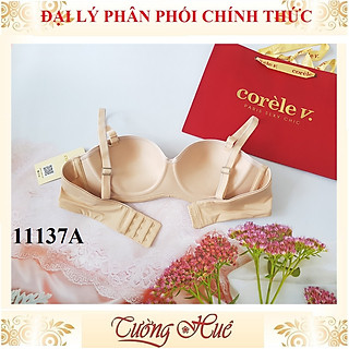 Áo lót nữ Corèle V. 11137A nâng ngực cúp ngang, gọng silicone