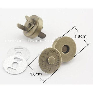 khóa nam châm, nút gài túi ví