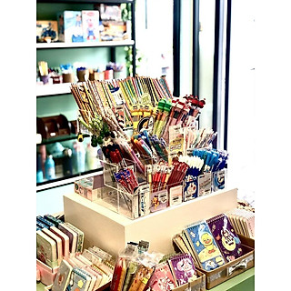 Kệ Mica Đựng Bút Viết - Kệ Đựng Bút 24 ô Để Bàn