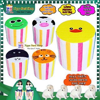 GHẾ ĐÔN GHẾ SOFA HÌNH THÚ BỌC NHUNG SIÊU NHẸ RẤT ÊM SIÊU ĐẸP - DÙNG TRANG TRÍ DECOR SHOP PHÒNG KHÁCH