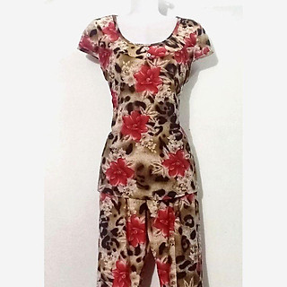 Đồ Bộ Thun Hoa Ảnh Thật Y Hình