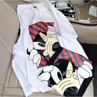 Áo thun from rộng dấu quần