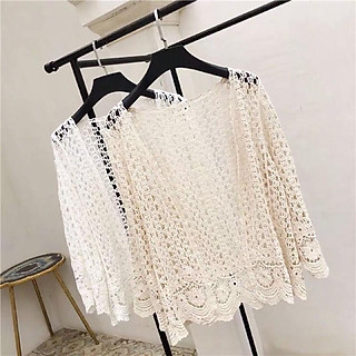 Áo khoác ren lưới đi biển siêu đẹp