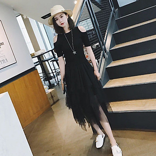 Chân váy tua nhọn thời trang