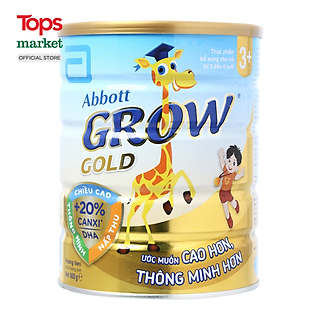 Sữa Bột Abbott Grow Gold 3+ Cho Trẻ Từ 3 Đến 6 Tuổi 900G