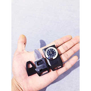Khóa bấm paracord đồng hồ làm vòng tay sinh tồn
