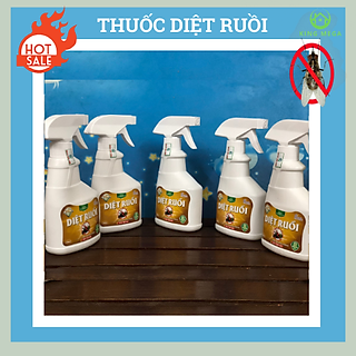 Thuốc diệt ruồi sinh học KingBio - diệt ruồi vàng, ruồi cánh bướm, ruồi giấm - Không độc hại hiệu quả 100%