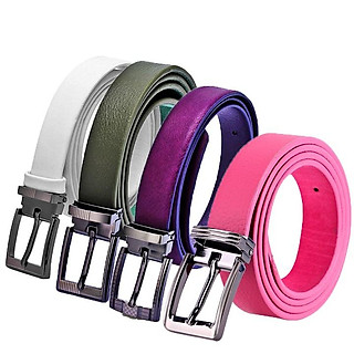 HC5133-34-35-36 - Dây thắt lưng nữ Huy Hoàng 3P màu hồng, rêu, tím, trắng