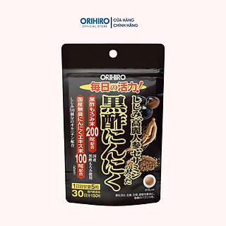 Viên uống giấm đen tỏi nhân sâm bổ sung Sesamine Orihiro 150 viên