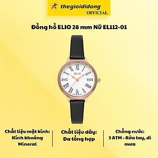 Đồng hồ ELIO 28 mm Nữ EL112-01 - Hàng Chính Hãng