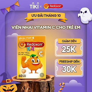 Viên Nhai Vitamin C Hỗ Trợ Tăng Sức Đề Kháng Dành Cho Trẻ Em REDOXON Kids Chew Vit C Hộp 60 Viên